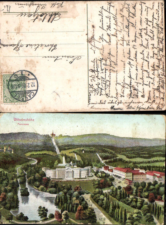 702201 Cassel Wilhelmshöhe Kassel Schloss gel Schlotzau Burghaun