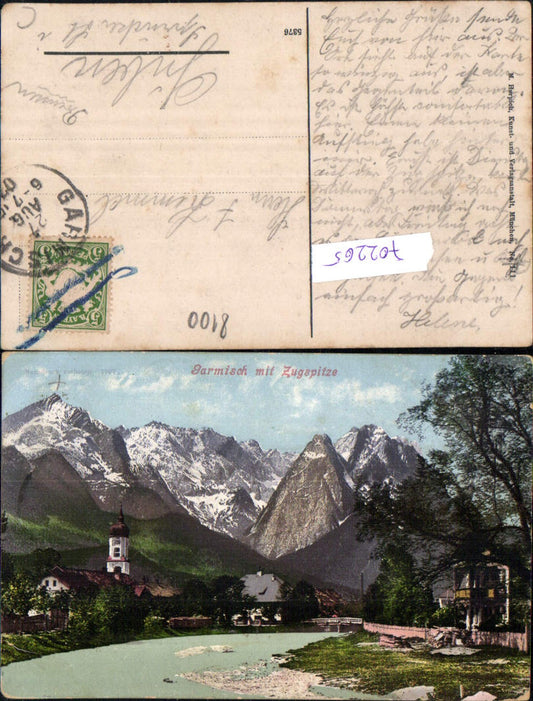 702265 Garmisch Partenkirchen m. Zugspitze pub Herpich 111