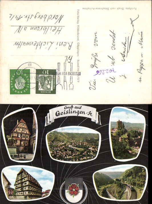 702266 Greetings from Geislingen an der Steige, Göppingen district