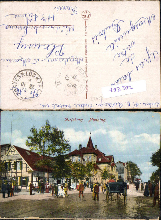 702267 Duisburg Monning Partie Straßenansicht