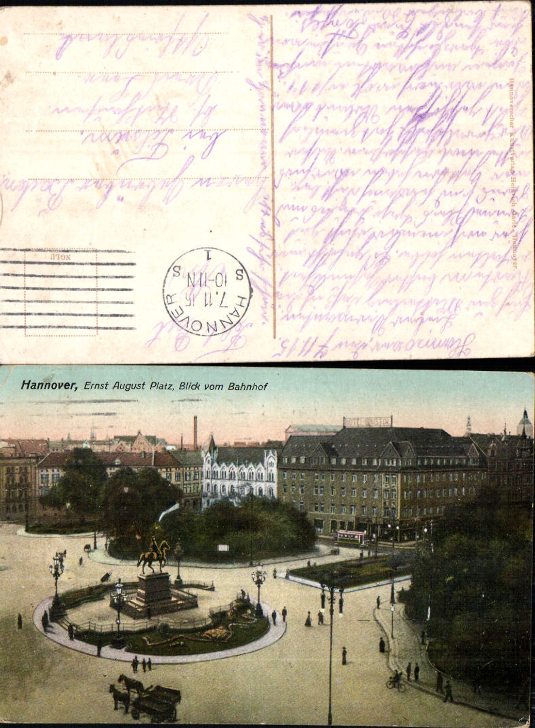702281 Hannover Ernst August Platz Bahnhof