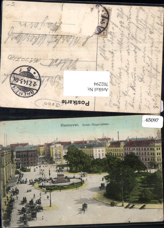702294 Hannover Ernst August Platz Bahnhof
