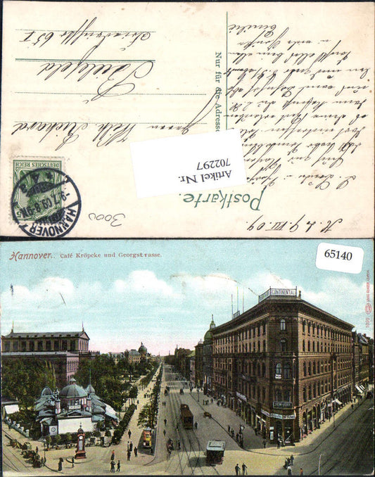 702297 Hannover Cafe Kröpcke Georgstraße