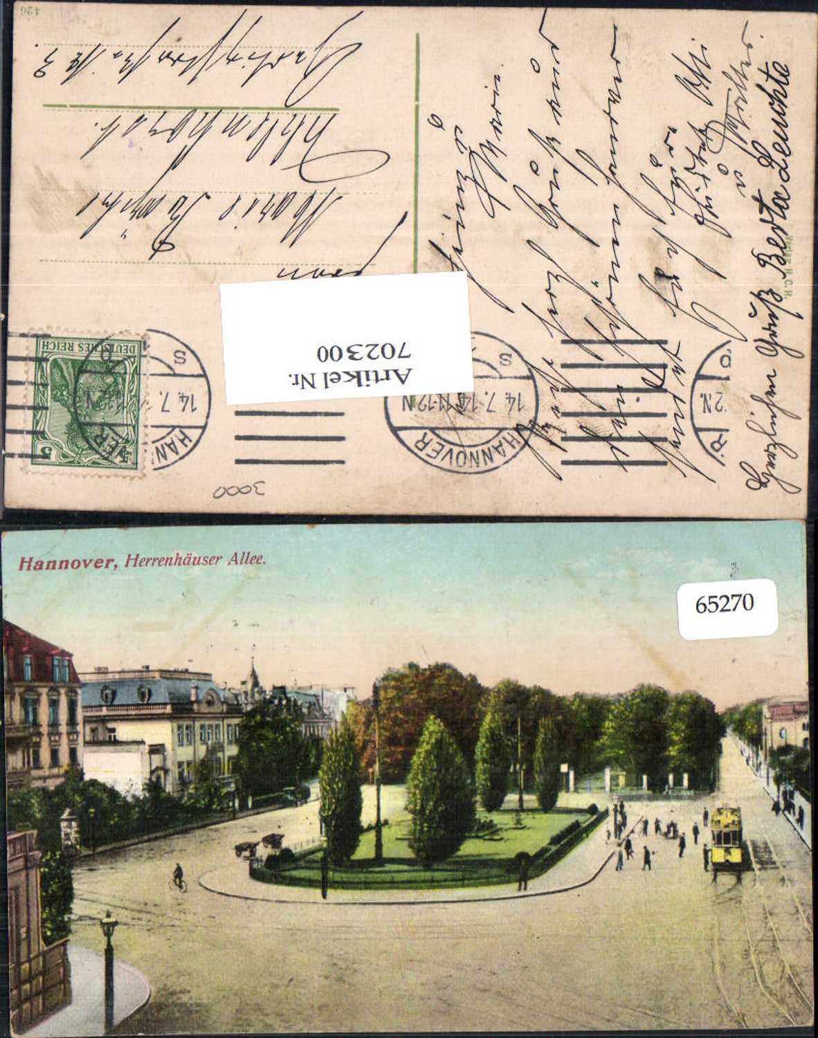 702300 Hannover Herrenhäuser Allee gel Uhlenhorst