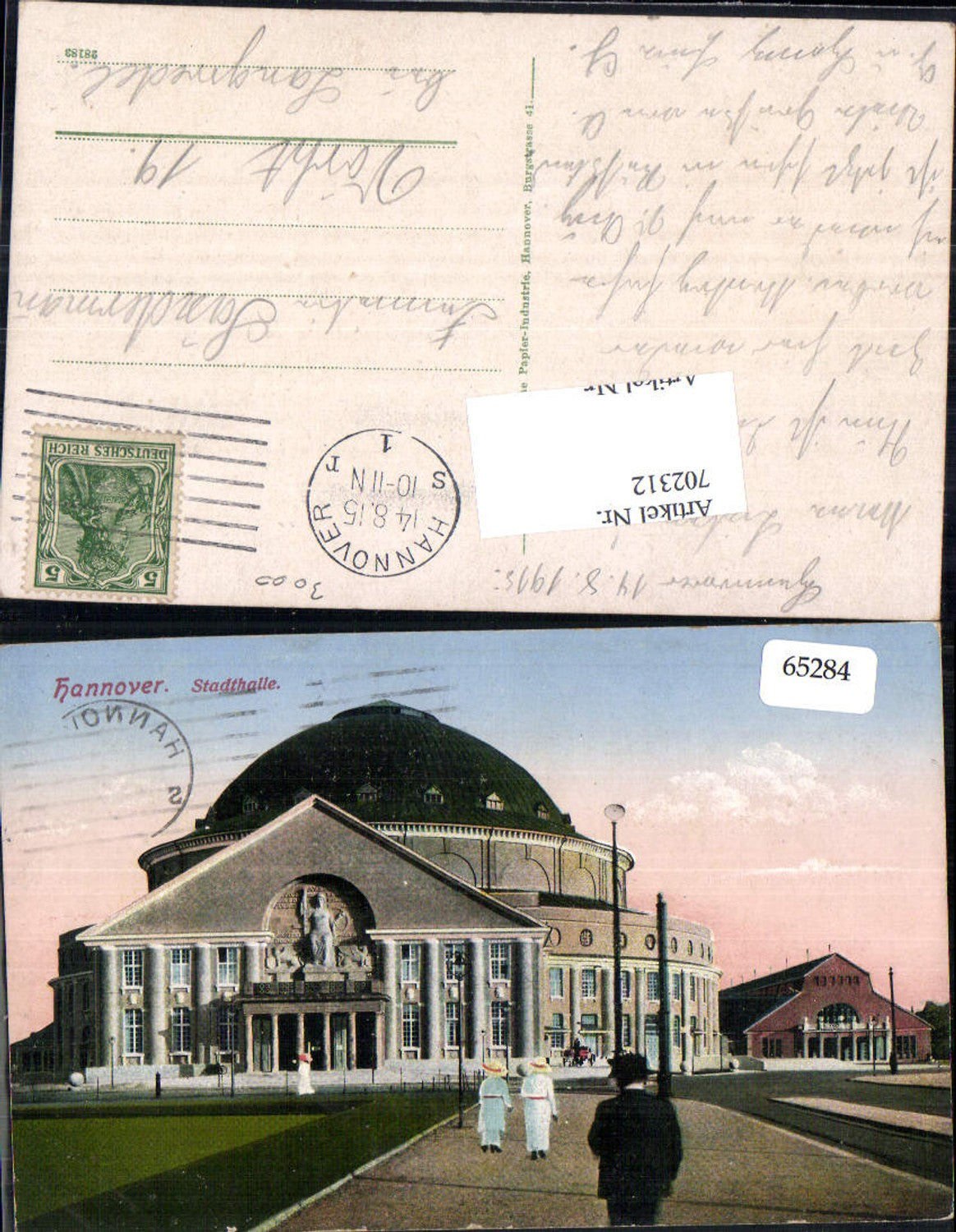 702312 Hannover Stadthalle