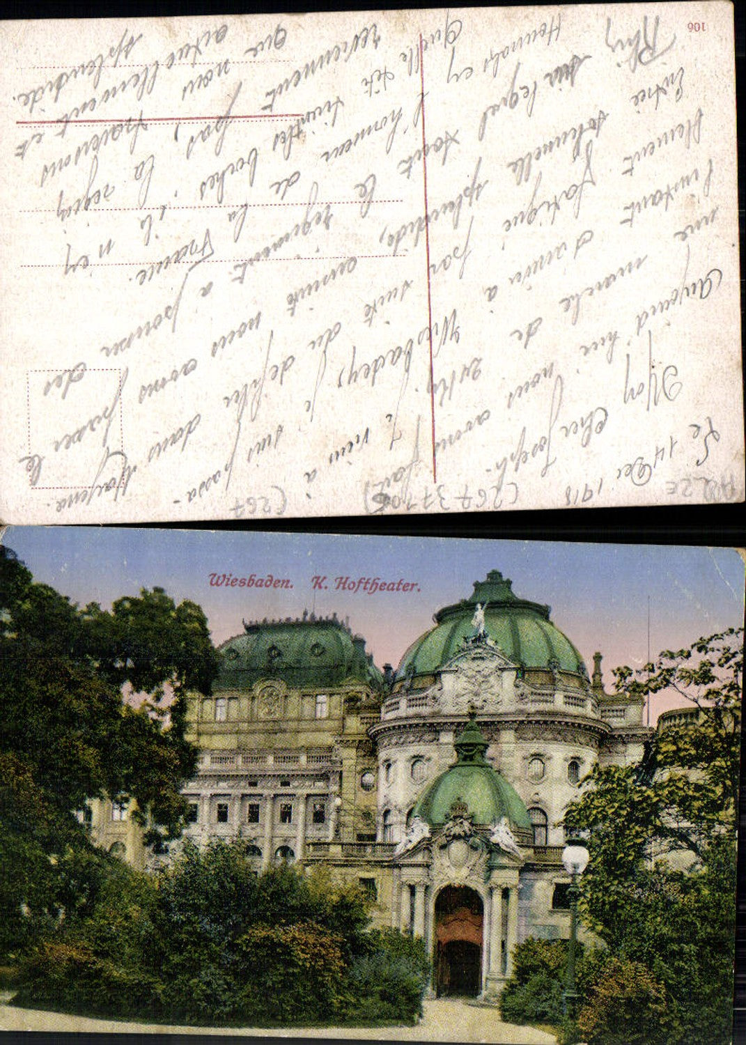 702322 Wiesbaden Theater Hoftheater