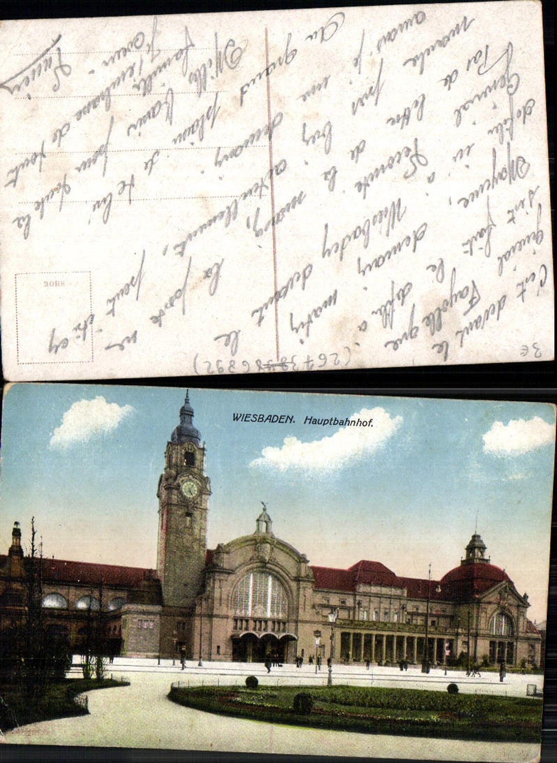 702323 Wiesbaden Hauptbahnhof Bahnhof