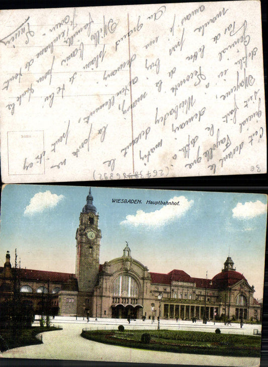 702323 Wiesbaden Hauptbahnhof Bahnhof