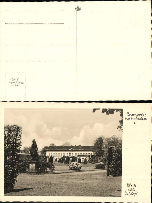 702354 Hannover Herrenhausen Schloß Schlosspark