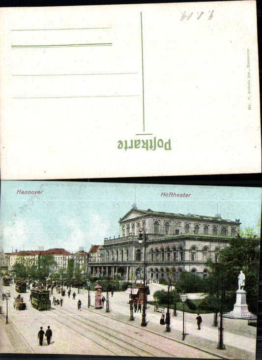 702360 Hannover Hoftheater Theater Straßenbahn