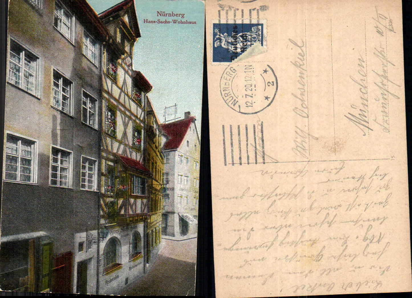 702368 Nürnberg Hans Sachs Wohnhaus