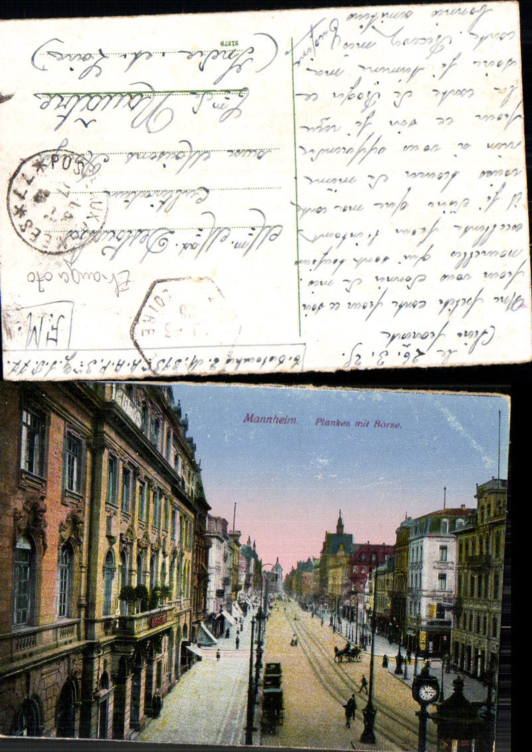 702387 Mannheim Planken m. Börse
