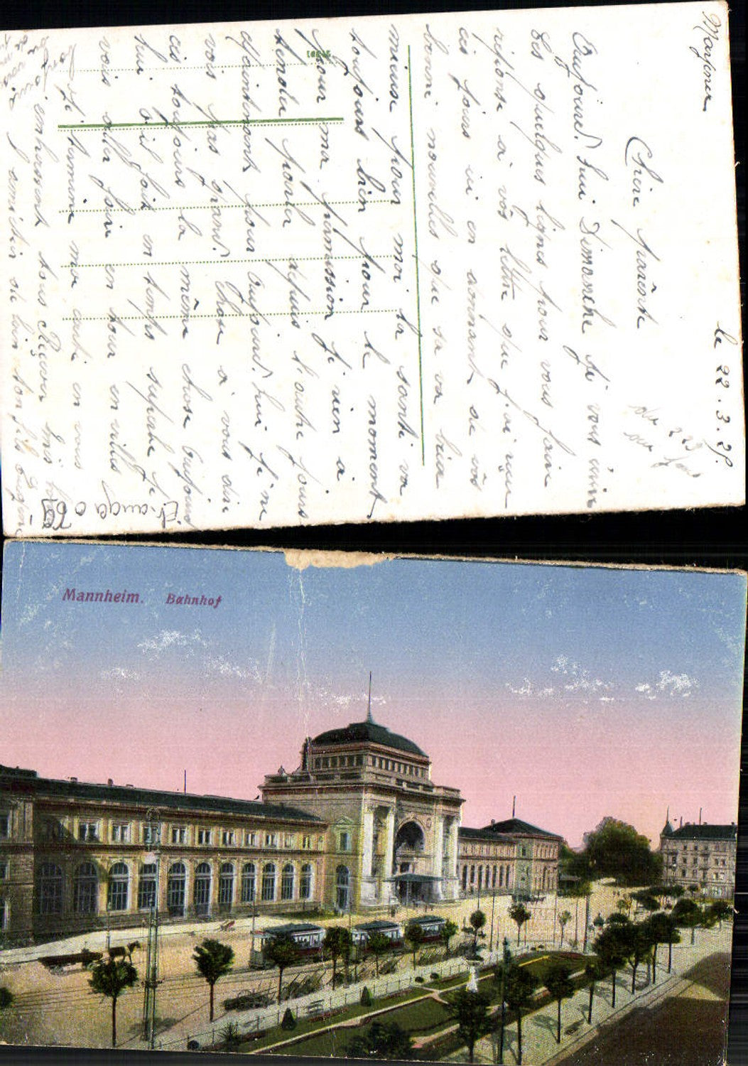 702388 Mannheim train station