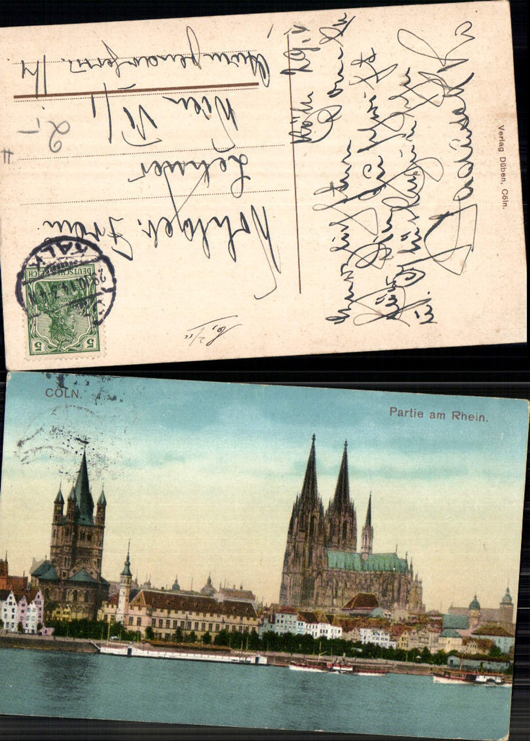 702413 Köln am Rhein Rheinpartie