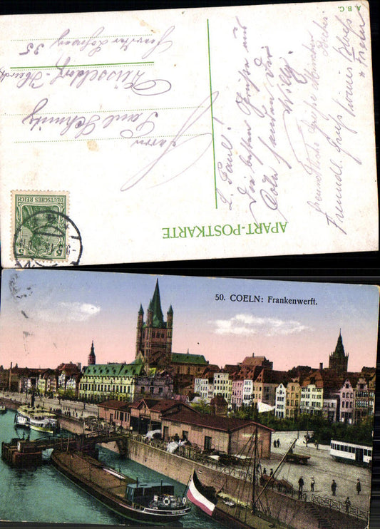 702422 Köln am Rhein Frankenwerft Werft Schiff