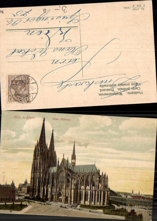 702423 Köln am Rhein Dom Südseite