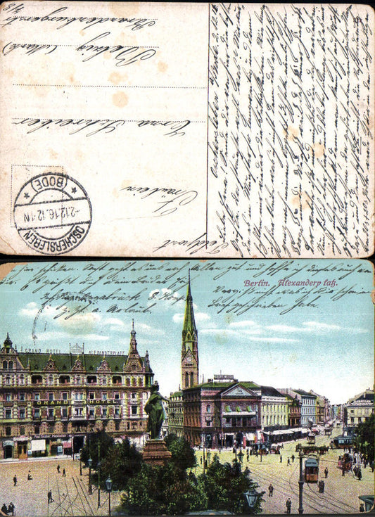 702456 Berlin Alexanderplatz Stp. Oschersleben Bode
