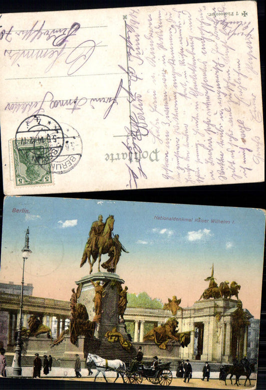 702509 Berlin National Denkmal Kaiser Wilhelm I.
