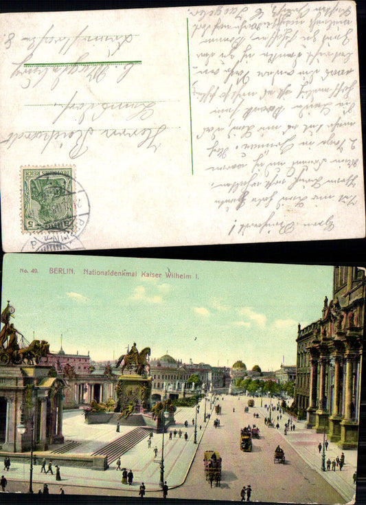 702510 Berlin National Denkmal Kaiser Wilhelm I.