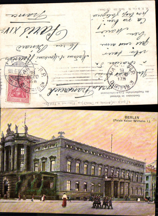 702534 Künstler AK Berlin Palais Kaiser Wilhelm I.