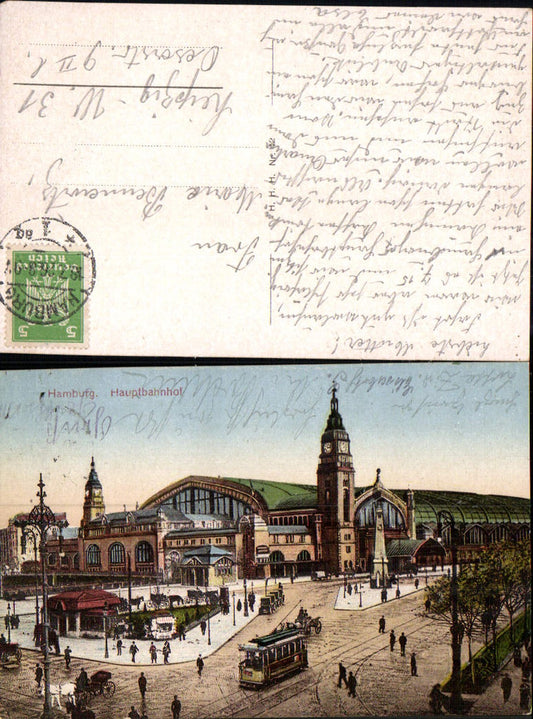 702564 Hamburg Bahnhof Hauptbahnhof Tram Straßenbahn