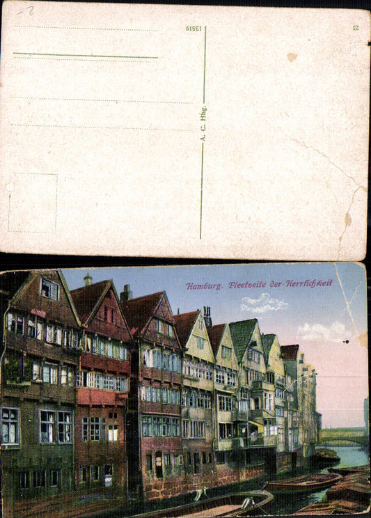 702568 Hamburg Fleetseite der Herrlichkeit