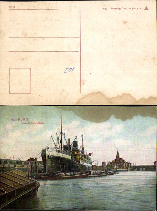 702570 Hamburg Kaiser Wilhelm Hafen