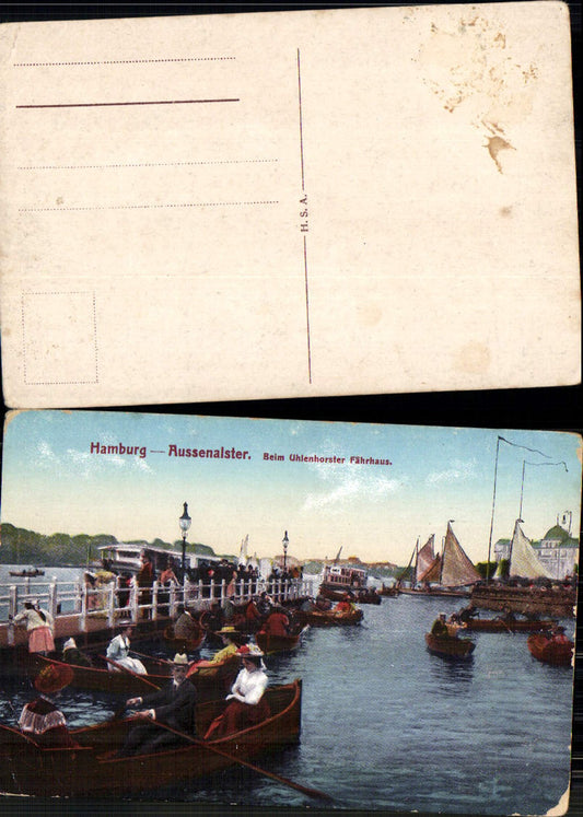 702572 Hamburg Aussenalster Beim Uhlenhorster Fährhaus Uhlenhorst