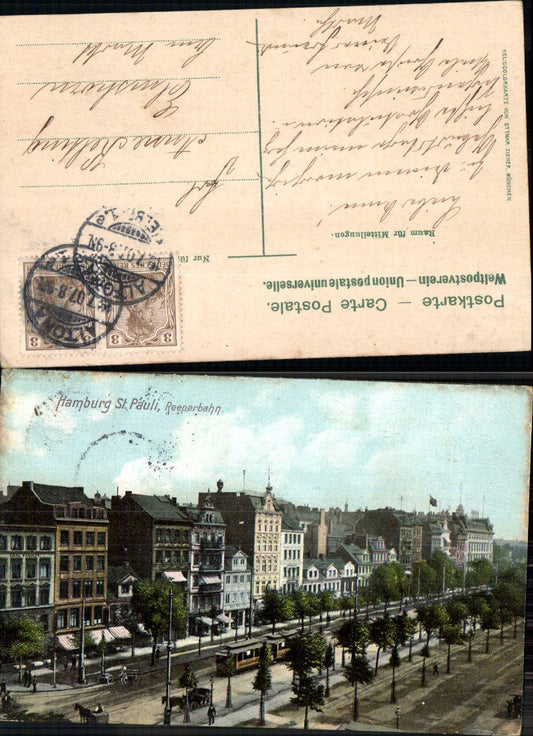 702613 Hamburg St. Pauli Reeperbahn Partie gel Elmshorn