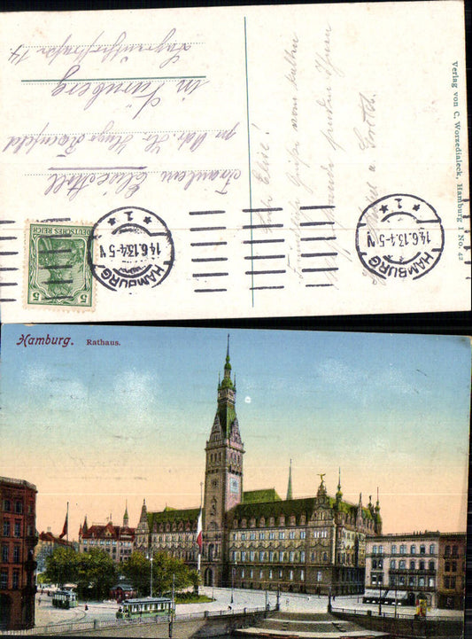 702617 Hamburg Rathaus