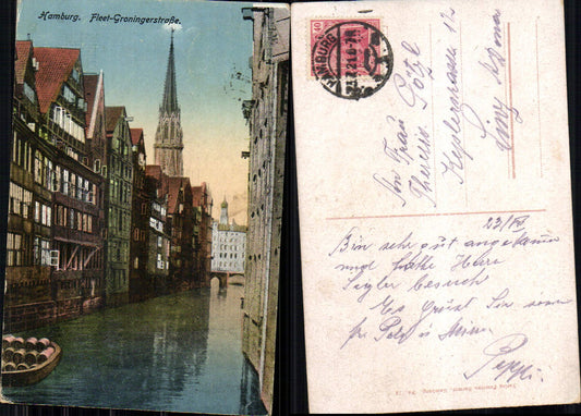 702659 Hamburg Fleth Gröningerstrasse Partie