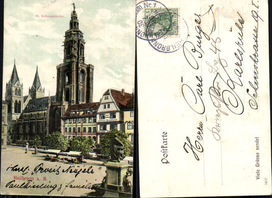 702665 Heilbronn am Neckar St. Kilian's Church