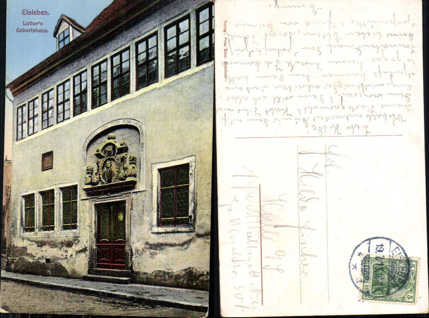 702666 Eisleben Luther Geburtshaus