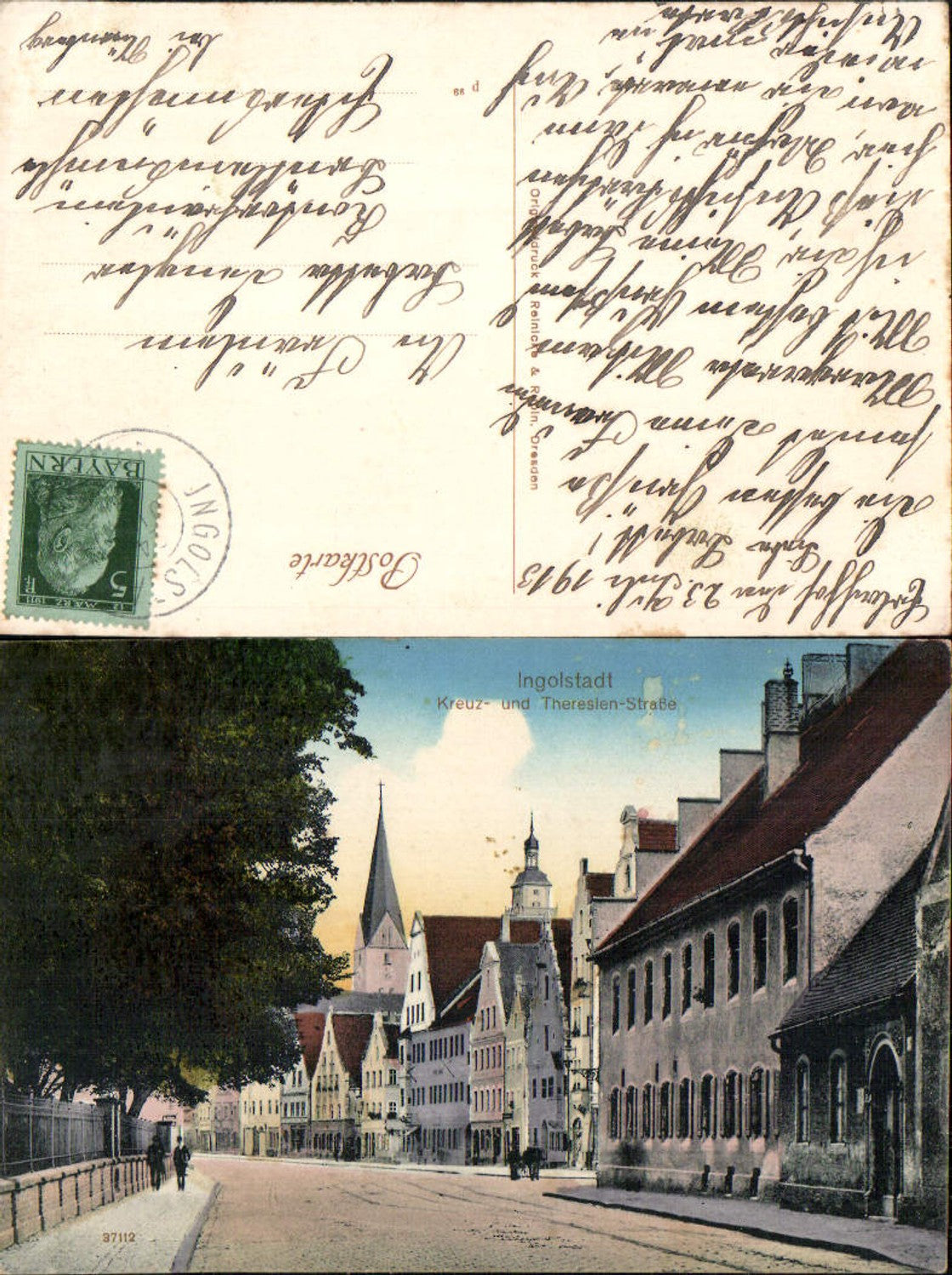 702671 Ingolstadt Kreuz und Theresien-Straße