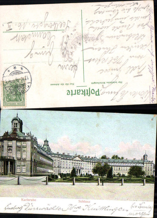 702681 Karlsruhe Palace 1900