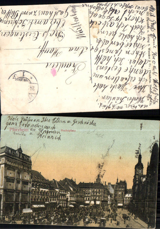 702704 Pforzheim Market Square