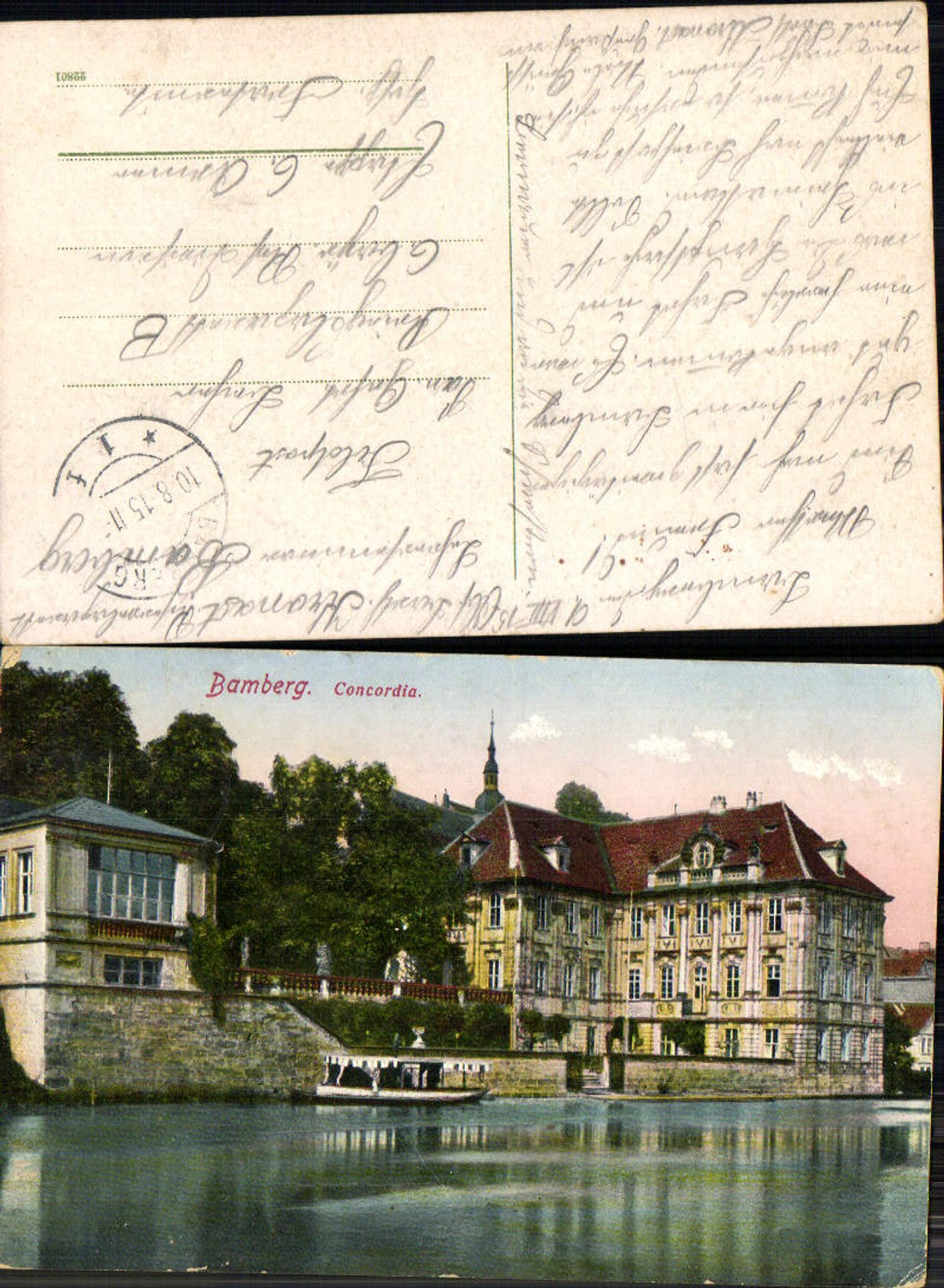 702849 Bamberg Concordia field post