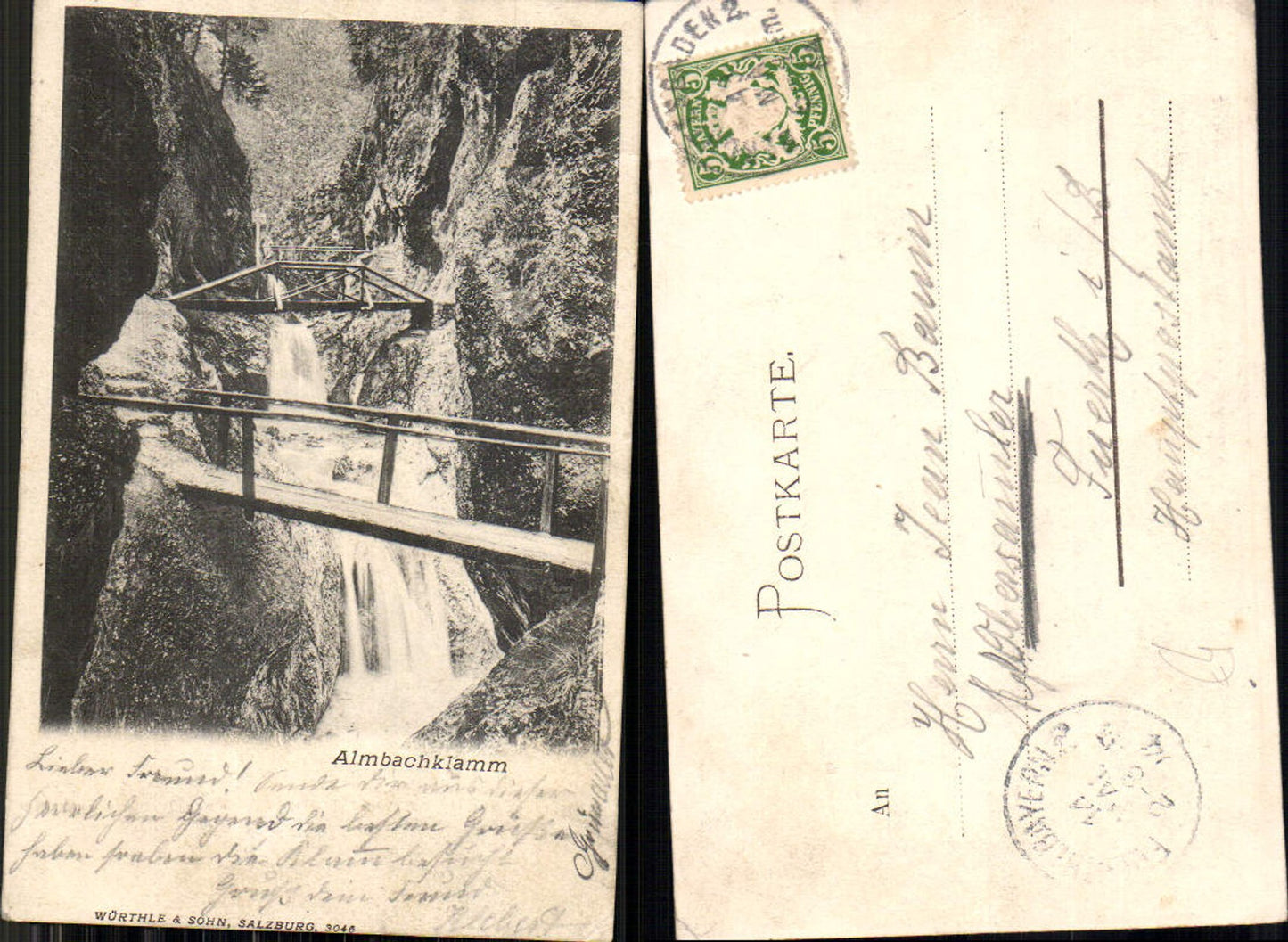 702900 Almbachklamm b. Marktschellenberg Berchtesgaden