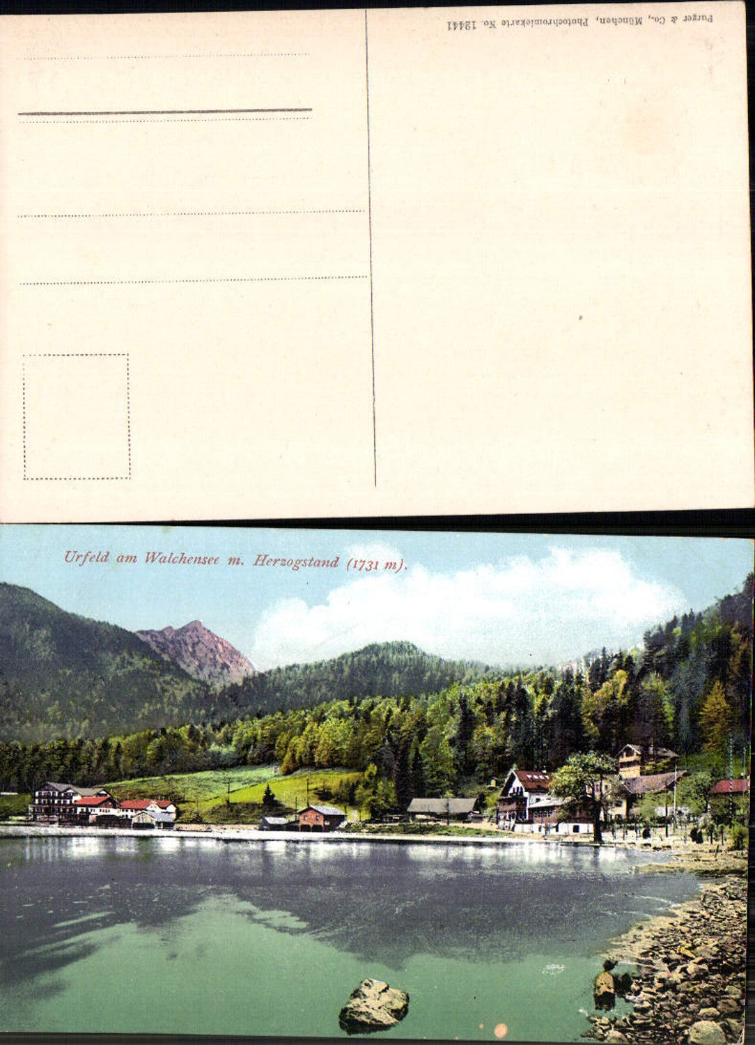 702914 Urfeld am Walchensee Kochel am See Herzogstand pub Purger & Co. 12441