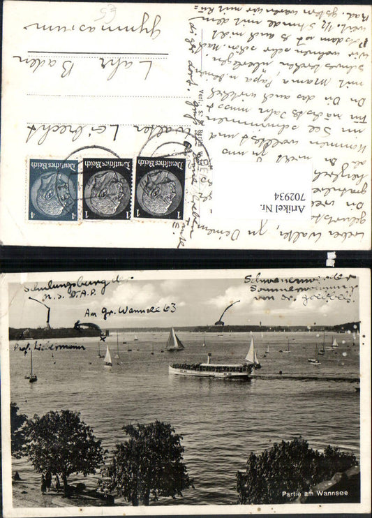 702934 Berlin Wannsee Boot Steglitz Zehlendorf