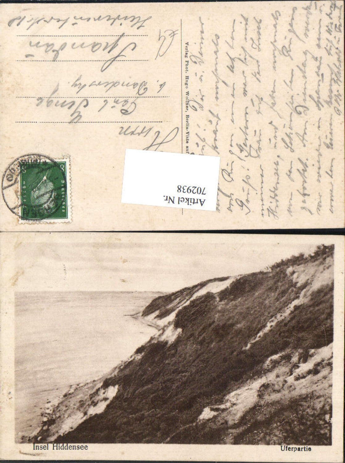 702938 Insel Hiddensee Uferpartie Samtens Amt West Rügen