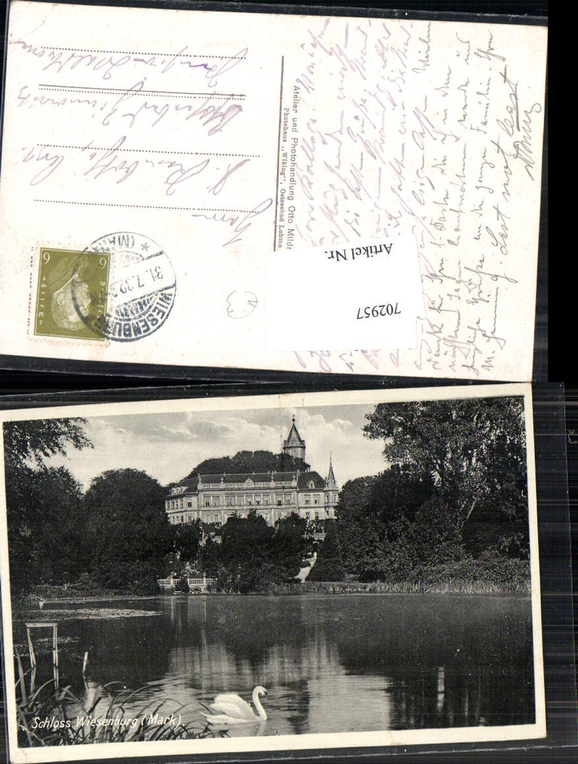 702957 Schloss Wiesenburg Mark Schwan Brandenburg LK Mittelmark Potsdam