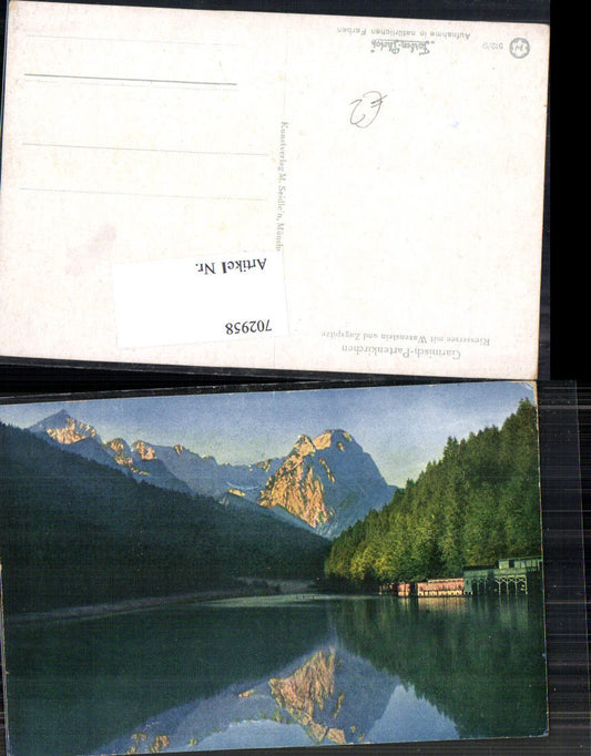 702958 Garmisch Partenkirchen Riessersee Waxenstein