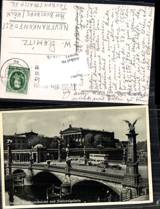 702972 Berlin brücke Bus Nationalgalerie