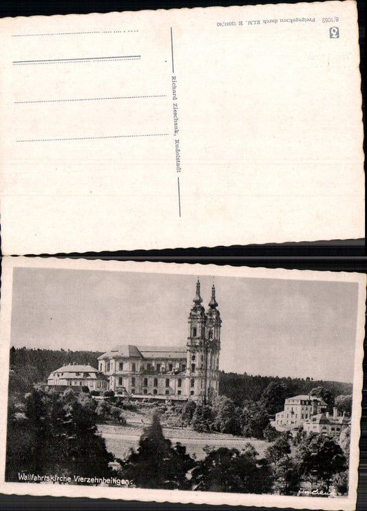 703004 Vierzehnheiligen Kirche Bad Staffelstein LK Lichtenfels