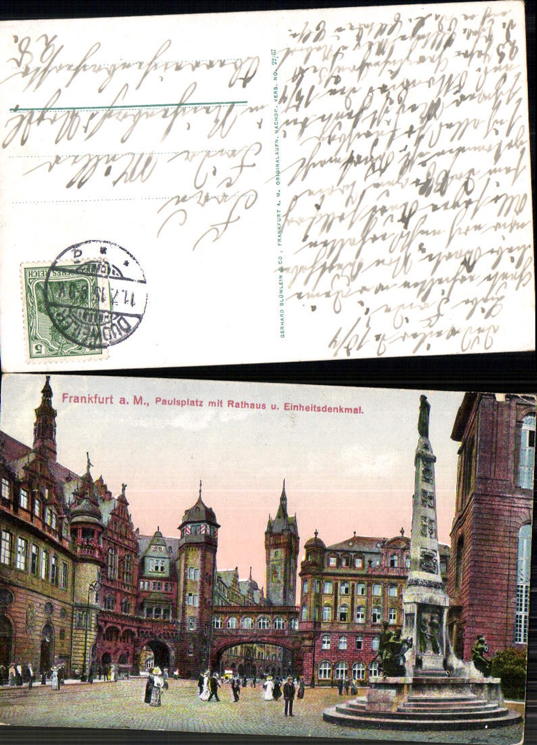 703032 Frankfurt am Main Stp. Dudweiler Paulsplatz