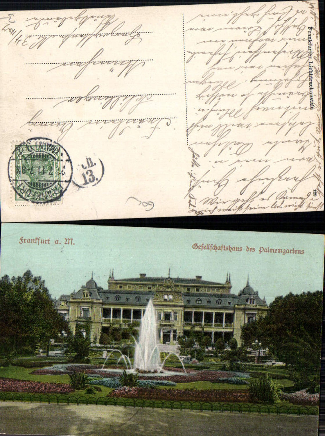 703036 Frankfurt am Main Gesellschaftshaus Palmengarten