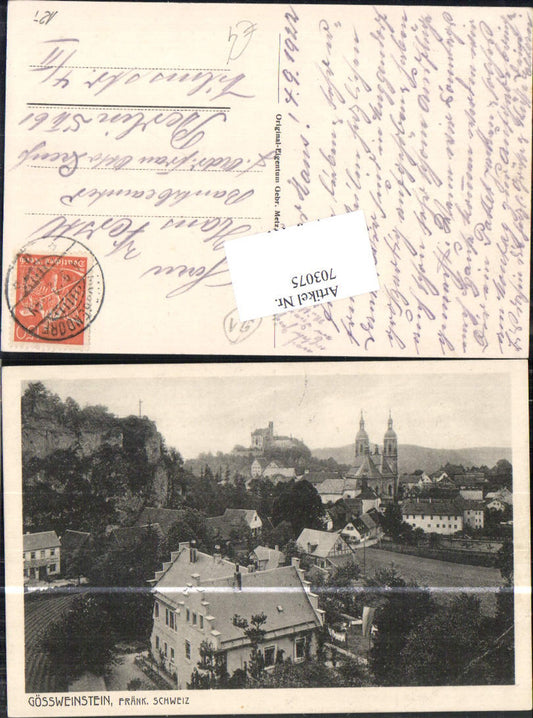 703075 Gössweinstein Fränkische Schweiz