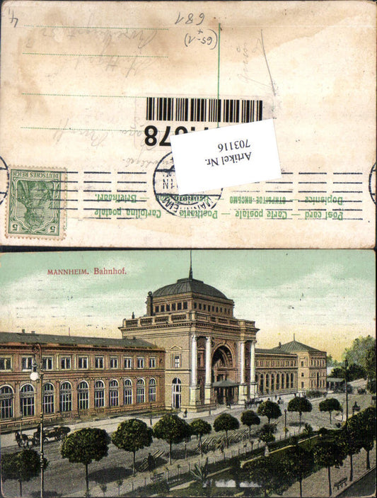703116 Mannheim Central Station