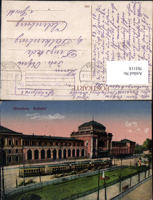 Mannheim train station tramway Dingstede Falkenburg Oldenburg